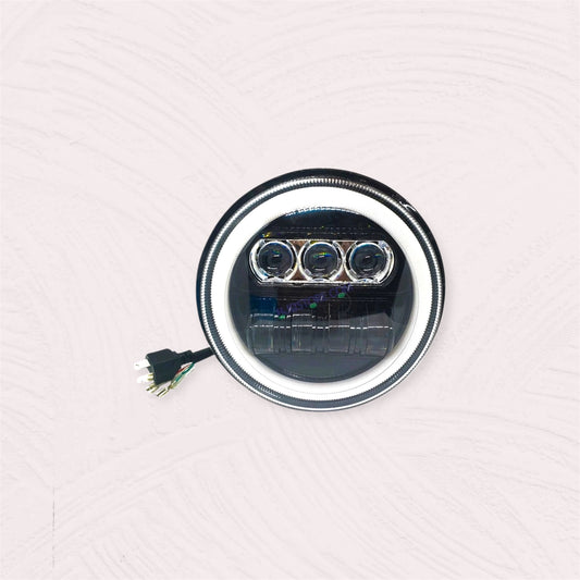 7 Inch JAVA LED HEADLIGHT With DRL