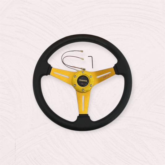 MOMO SPOTE STEERING WHEEL