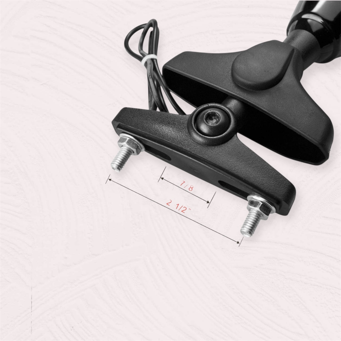 Motorcycle LED Side Rear Mirrors