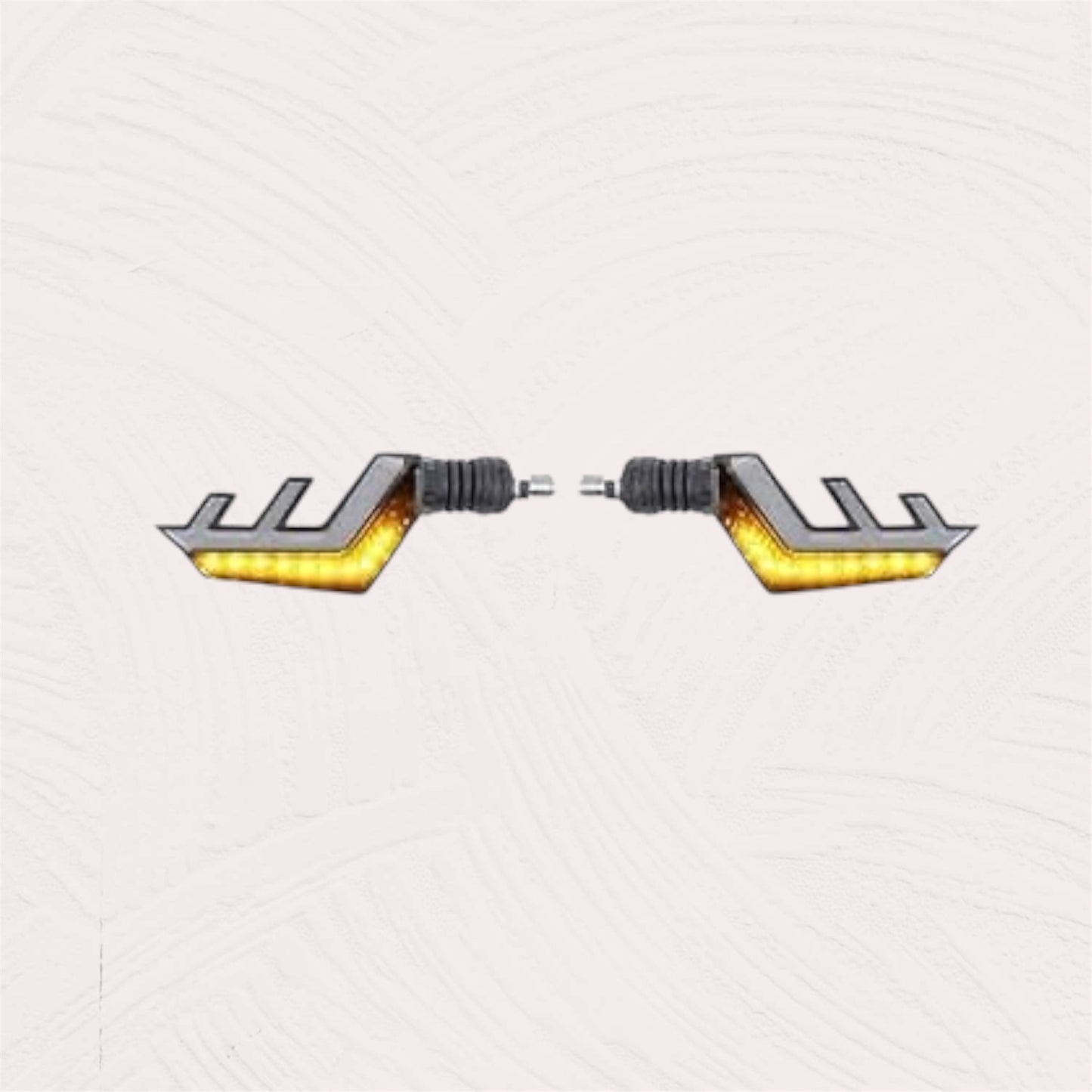Universal Motorcycle LED Turn Signal & Brake Light – (Set of 2)