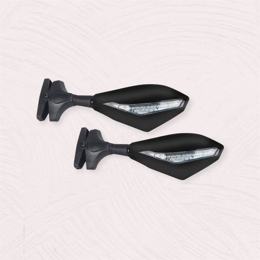 Motorcycle LED Side Rear Mirrors