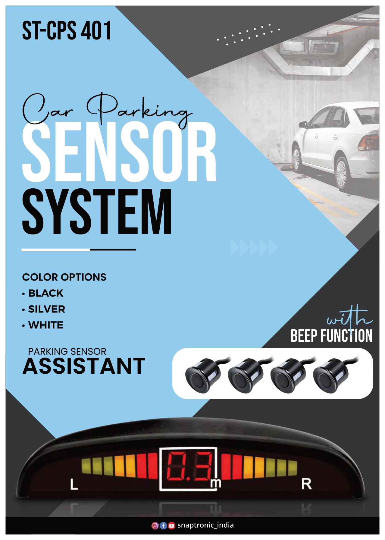 Snaptronic Car parking sensor system