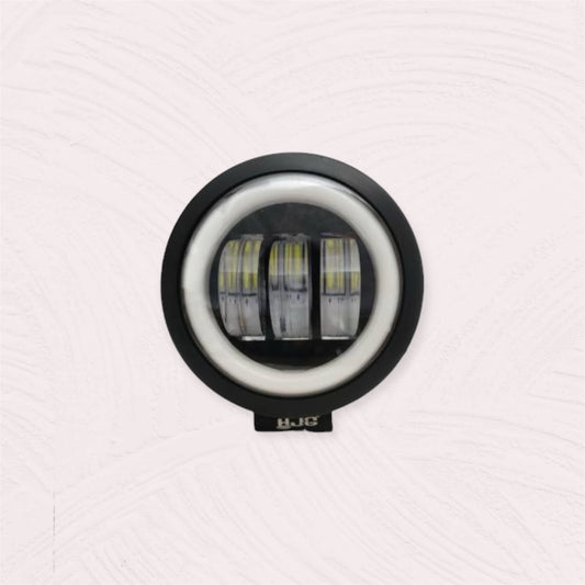 60W LED Fog Light with Red DRL – Universal for Bikes & Cars