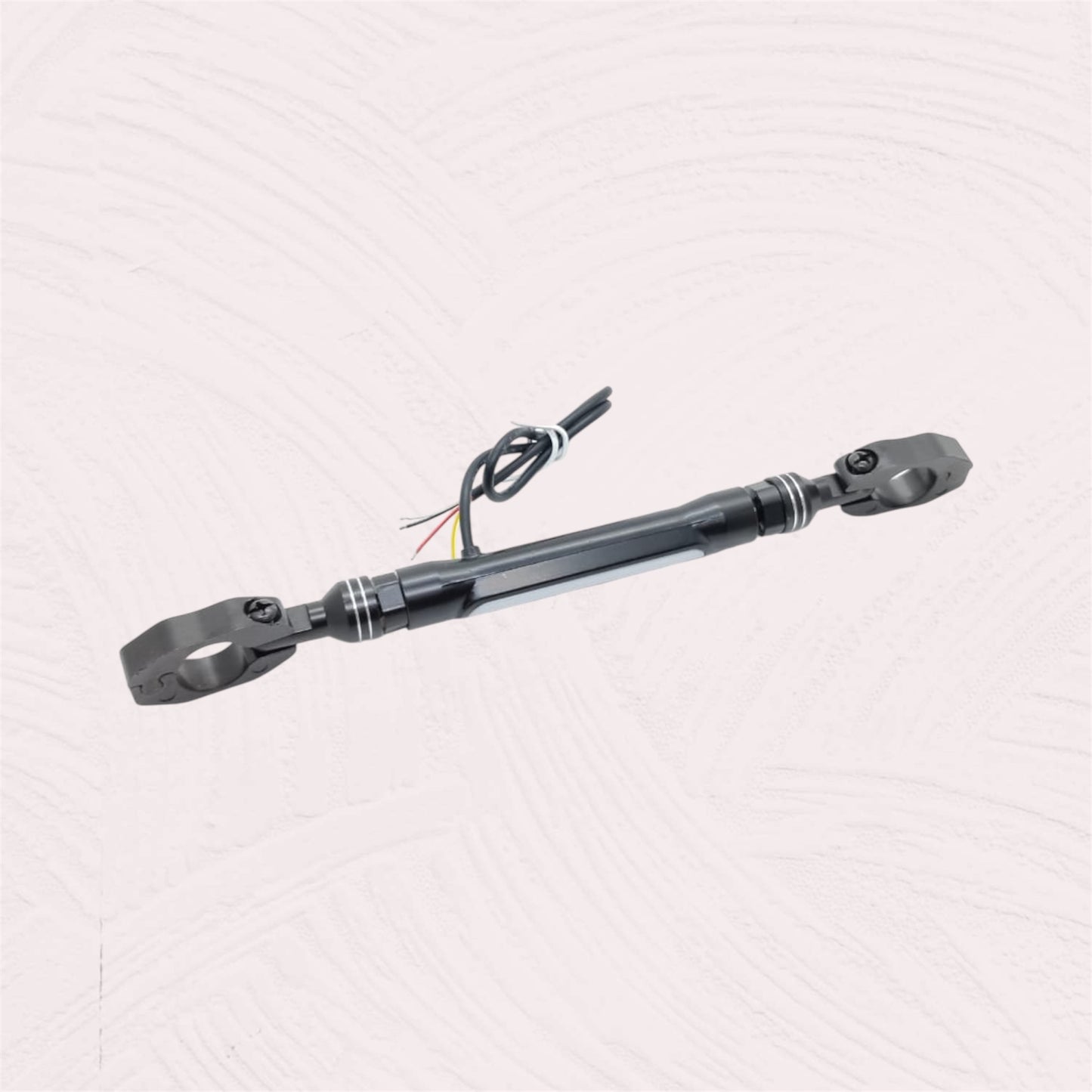 HJG Universal Motorcycle Handlebar Cross Bar with LED Light