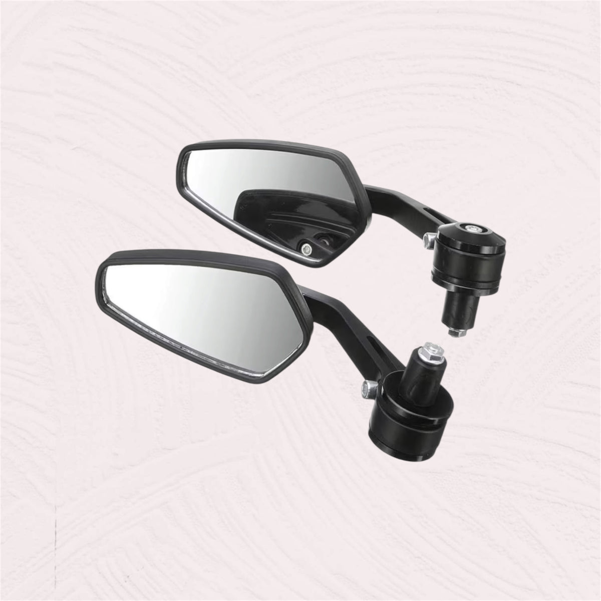 Hexagon Shaped Universal Bike Rear View Mirror