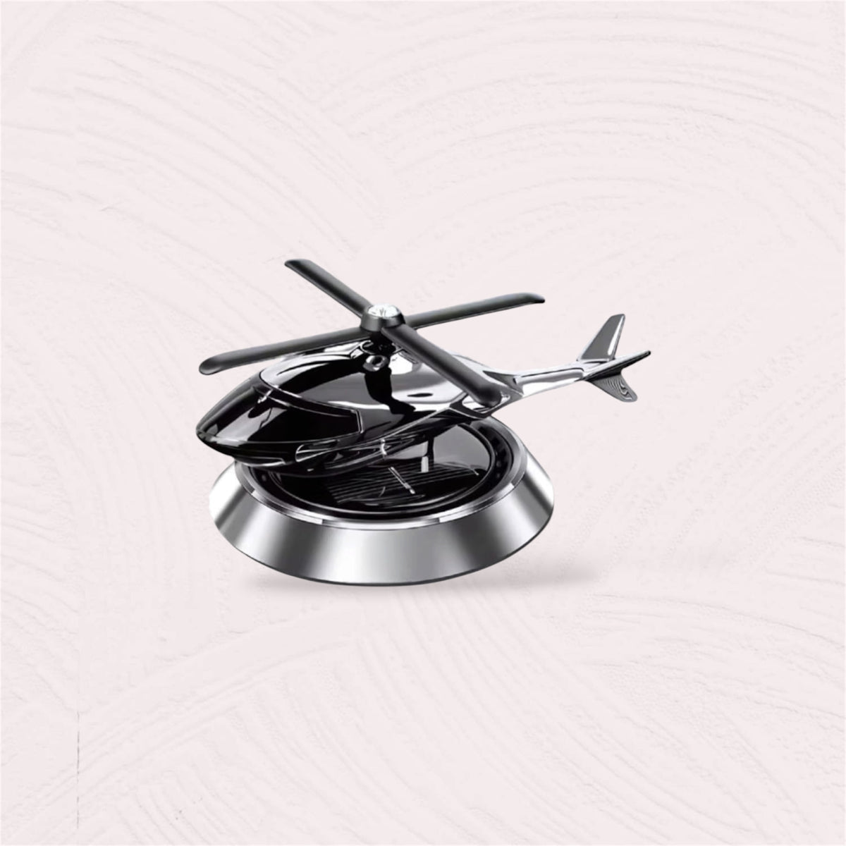 SOLAR-POWERED HELICOPTER CAR AIR FRESHENER